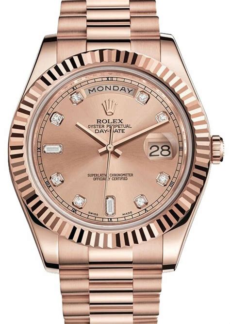 rolex presidential rose gold replica|rolex rose gold watch price.